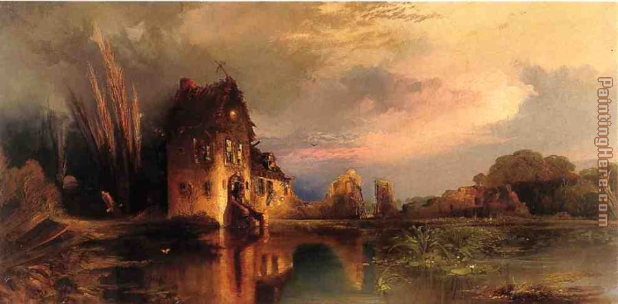 Thomas Moran Haunted House
